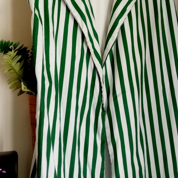 Spearmint Brigade! Long striped Vest!😍 🌿🍃 - Picture 7 of 11